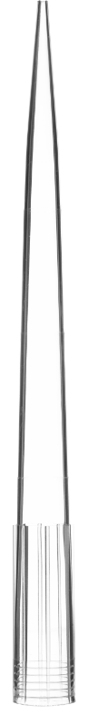 Moonlab® pipette tips, 1250 µL, clear, sterile, rack, 8x96 pieces - item no. 40171
