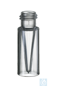 [70684] flacons neochrom à filetage court ND9 0,3 ml, PP transparent, 100 pcs./paquet no art. 70684